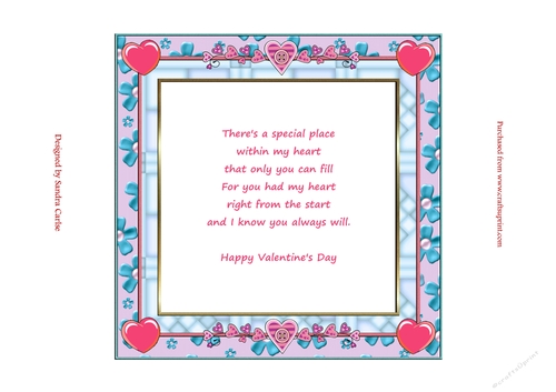 Hugs & Kisses Insert 4 to match cup763170_719