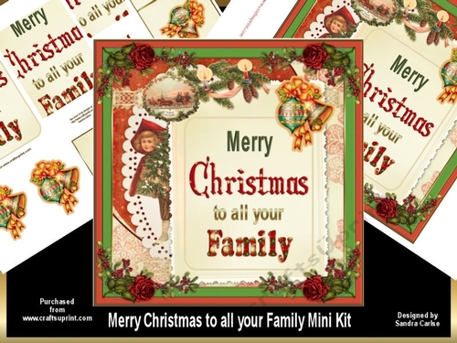 Christmas Family Mini Kit 1