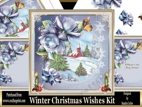 Winter Christmas Wishes Mini Kit