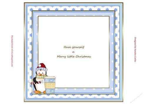 Christmas Penguin Insert 1 to match cup906994_719
