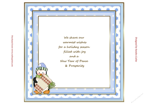 Christmas Penguin Insert 2 to match cup912527_719