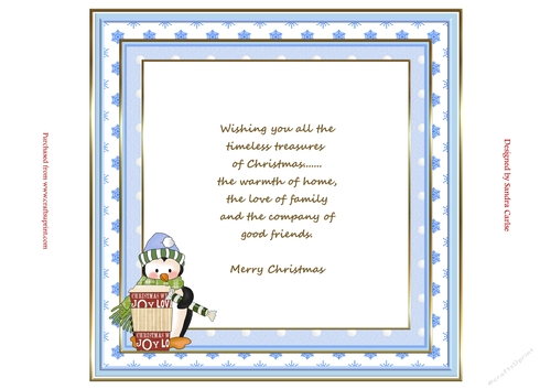 Christmas Penguin Insert 3 to match cup912528_719