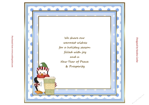 Christmas Penguin Insert 2 to match cup912529_719