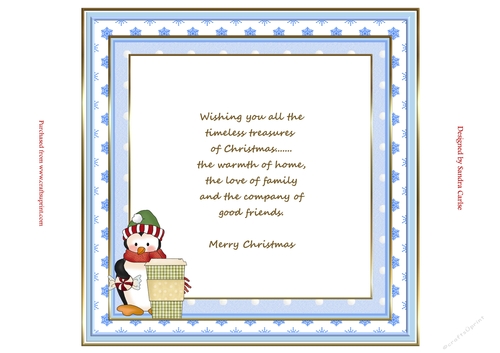 Christmas Penguin Insert 3 to match cup912529_719