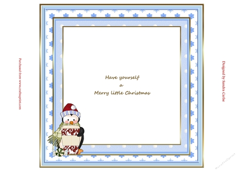 Christmas Penguin Insert 1 to match cup912531_719