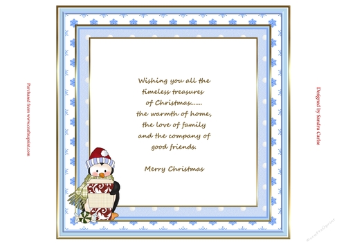 Christmas Penguin Insert 3 to match cup912531_719