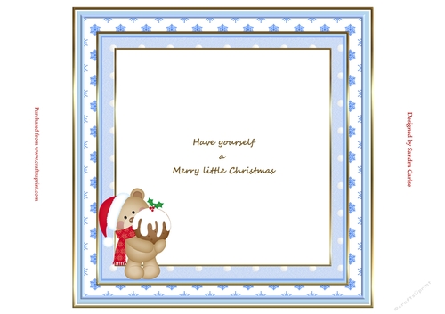 Christmas Bear Insert 1 to match cup912534_719