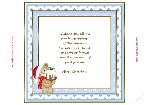 Christmas Bear Insert 3 to match cup912534_719