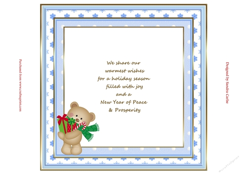 Christmas Bear Insert 2 to match cup912536_719