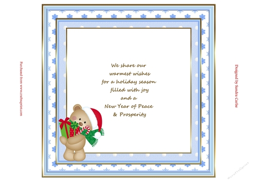 Christmas Bear Insert 2 to match cup912537_719