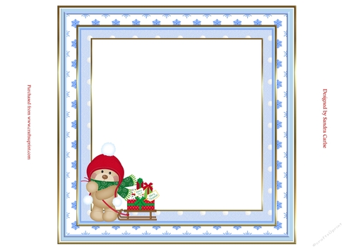 Christmas Bear Blank Insert to match cup912538_719