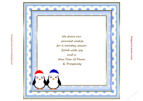 Christmas Penguin Insert 2 to match cup912532_719