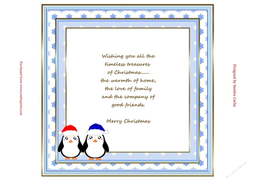 Christmas Penguin Insert 3 to match cup912532_719