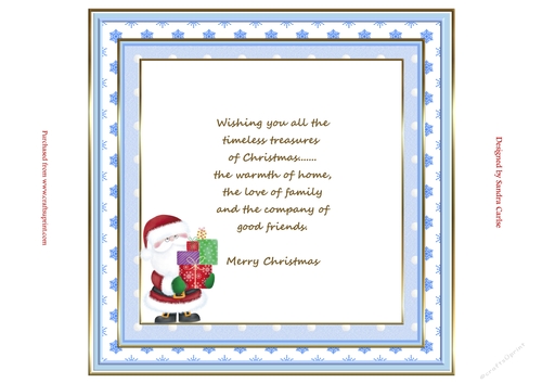 Santa & Robin Christmas Insert 3 to match cup913729_719