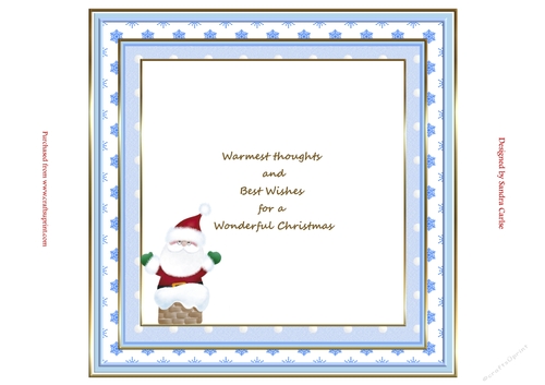 Santa Christmas Insert to match cup913730_719