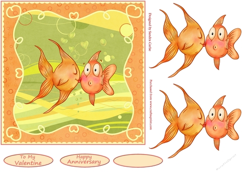 Love Bubbles Romantic/Anniversary Topper 3