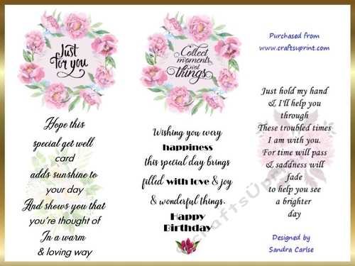 Sentiment Collection Wordart Kit 