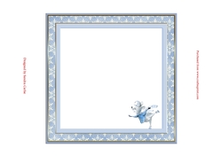 Christmas Let it Snow Insert 3