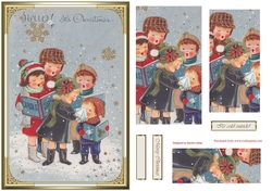 Christmas Its cold outside Pyramid Topper