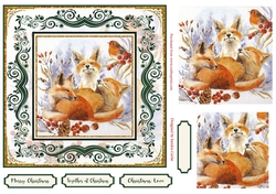 Christmas Love 7x7ins Topper 1