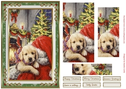 Christmas cuddles Pyramid Topper 1