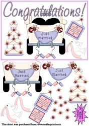 Wedding Celebrations Decoupage