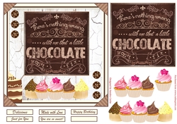 Something Sweet Decoupage Topper 2