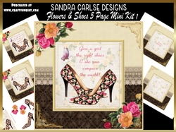 Give a Girl some Shoes Decoupage Mini Kit 1