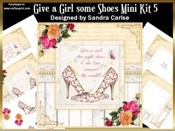 Give a Girl some Shoes Decoupage Mini Kit 5