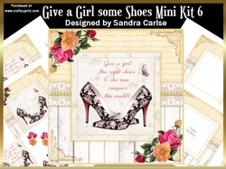 Give a Girl some Shoes Decoupage Mini Kit 6
