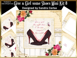 Give a Girl some Shoes Decoupage Mini Kit 8
