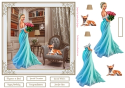 Special Occasion Decoupage 7x7ins Topper 2