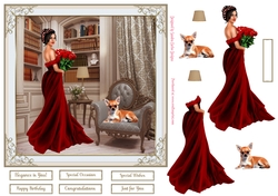 Special Occasion Decoupage 7x7ins Topper 4