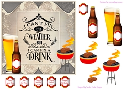 Enjoy your Day Decoupage 7x7ins Topper 7
