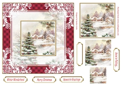 Christmas Snow is Falling Topper 4