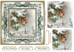 Christmas Snow is Falling Topper 6