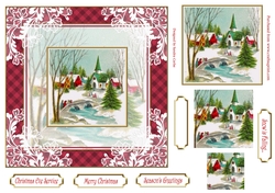 Christmas Snow is Falling Topper 9