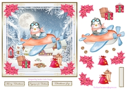 Merry Christmas Everyone Decoupage Topper 1