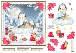 Merry Christmas Everyone Decoupage Topper 6