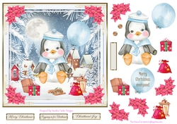 Merry Christmas Everyone Decoupage Topper 9