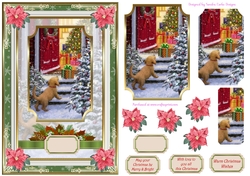 Christmas Snowy Greetings Topper 1