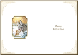 Christmas Little Donkey Insert 1