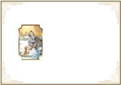 Christmas Little Donkey Insert 1
