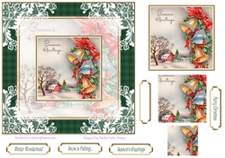 Christmas Seasons Greetings Topper 1