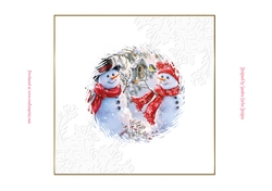 We Love Christmas 7x7ins Insert 6