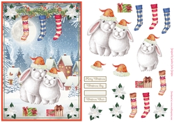 The wonder of Christmas A5 Decoupage Topper 2