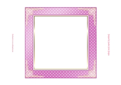 Birthday Pink 7x7ins Blank Insert to match cup1109020_719