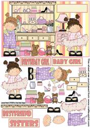Birthday Wishes Decoupage