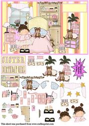 Happy Birthday Decoupage Topper