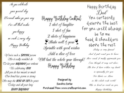 Birthday Verses wordart 7